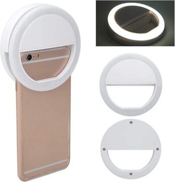 СЕЛФИ-ЛАМПА ДЛЯ ТЕЛЕФОНА, ПЛАНШЕТА, СВЕТОДИОДНОЕ КОЛЬЦО ДЛЯ ФОТОГРАФИЙ
