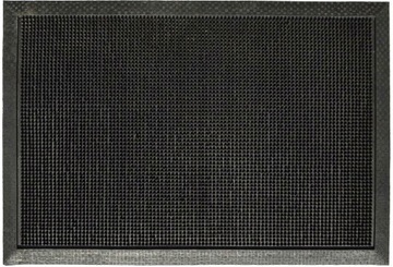 WYCIERACZKA MATA GUMOWA Z NAJAZDEM RUBBER POD DRZWI 40 x 60 cm