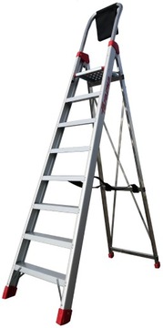 Drabina aluminiowa Profesjonalna Faraone Lady 8