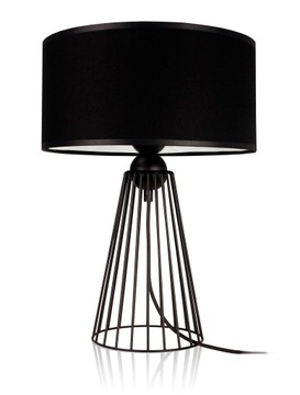 LAMPA LAMPKA STOŁOWA NOCNA MONA ABAŻUR LED