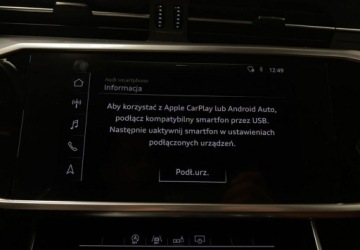 Audi A6 C8 Limousine 2.0 40 TDI 204KM 2019 Audi A6 Limousine Limousine 2.0TDI 204KM Quattro S-tronic 2019r., Salon PL, zdjęcie 35