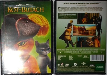 KOT W BUTACH [DVD] NOWY W FOLII