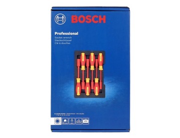 Zestaw 6 kluczy nasadowych izolowanych VDE BOSCH