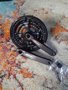 Шатун Shimano Deore FC-T6010, шатун 175 мм, 10 скоростей, 48/36/26 T