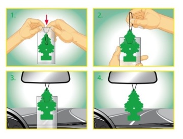 Wunder Baum Christmas Tree аромат КЛУБНИКА