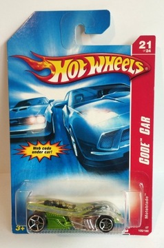 Hot Wheels MOTOBLADE Code Car 21 of 24