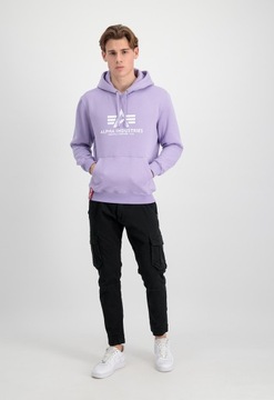 Bluza Alpha Industries Basic Hoody pale violet XL