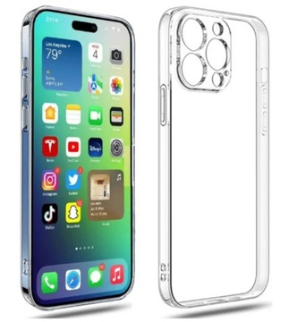 ETUI CLEAR CASE 2mm aparat do IPHONE 14 PRO Max