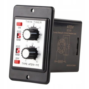 Timer Regulowany 6S-60M niski pobór mocy