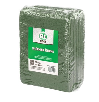 BOLL WŁÓKNINA ŚCIERNA 150x200mm GR280 FINE ZIELONA ARKUSZ