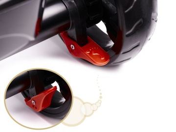 ROWEREK TRÓJKOŁOWY WÓZEK SPACERÓWKA PROWADNIK