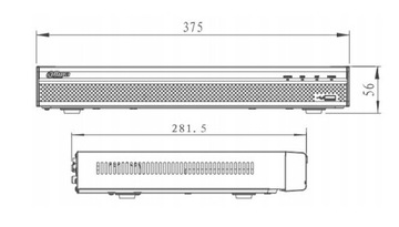 IP-рекордер Dahua NVR4232-4KS2/L, 32 камеры 4K