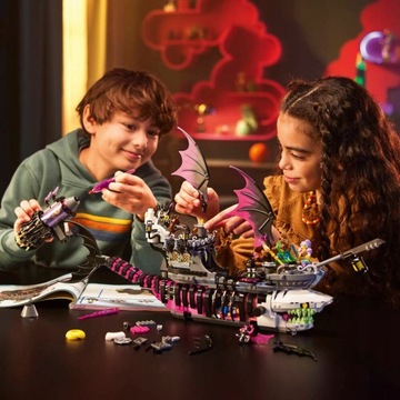 LEGO DREAMZZZ NIGHTMARE SHARKSHINE 2IN1 МНОЖЕСТВО ФУНКЦИЙ КОРАБЛЬ ИЛИ ТАНКОВАЯ БИТВА