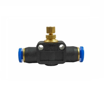 dławik zawór precyzyjny wąż 4mm regulator przepływ