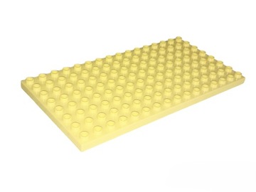 LEGO Duplo Płytka j. żółty 6490 8x16 Bright Light Yellow