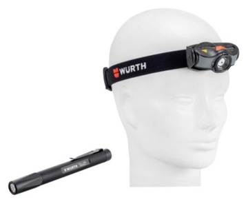 Wurth LAMPA CZOŁÓWKA LED + Lampa Ręczna LED
