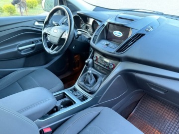 Ford Kuga II SUV Facelifting 1.5 EcoBoost 120KM 2017 Ford Kuga 1.5 120KM Kamera Tablet Serwis Sprawdz 1-reka 1.5 Benzyna, zdjęcie 39