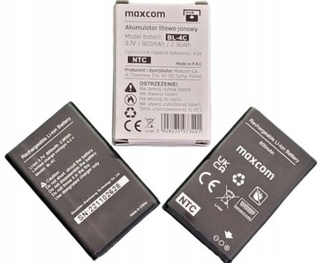 Oryginalna Bateria MaxCom BL-4C MM705 MM710 MM715 MM440 MM461 MM462 MM820
