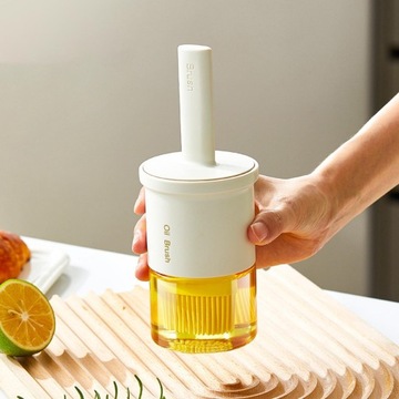 Щетка для бутылки с силиконовым маслом, 200 мл (7 унций), портативная