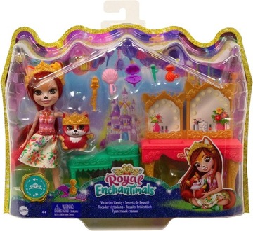 Lalka Enchantimals Royals Toaletka Felicity Fox