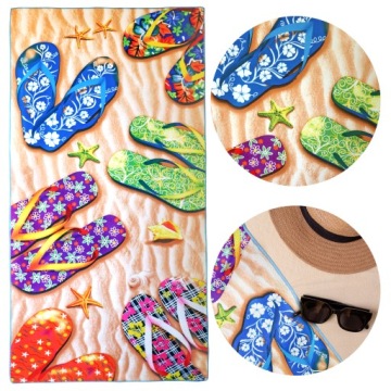 БЫСТРОСЫХАЮЩЕЕ ПЛЯЖНОЕ ПОЛОТЕНЦЕ, XL, УЗОРЫ