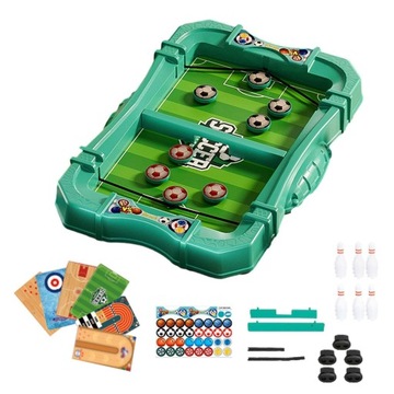 Table Hockey Game Board Game Soccer Hockey Backetball Bowling Table Games