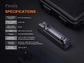 USB-ЗАРЯДНОЕ УСТРОЙСТВО FENIX ARE-X1 V2.0 POWERBANK