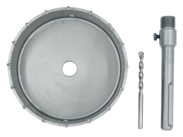 OTWORNICA 150 mm WIDIOWA FREZ DO BETONU KORONKA POD PUSZKĘ PUSZKA SDS PLUS