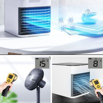 ПОРТАТИВНЫЙ МАЛЕНЬКИЙ КОНДИЦИОНЕР USB ДЛЯ ВОДЫ И ЛЬДА КОНДИЦИОНЕР 3 В 1 ДЛЯ ДОМАШНЕГО ВЕНТИЛЯТОРА