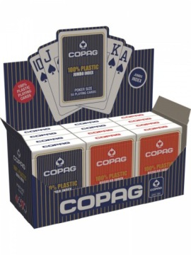 Карты Jumbo Poker красные 1x55 CARTAMUNDI Cartamundi 362077