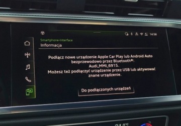 Audi 2024 Audi Q3 Sportback Gwarancja 2030 Salon PL 3x S-Line Pamiec foteli Grzana k, zdjęcie 22