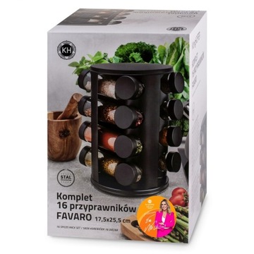 КОНТЕЙНЕРЫ ДЛЯ СПЕЦИЙ, БАНКИ, набор 16 шт, ЧЕРНЫЕ КОНТЕЙНЕРЫ ДЛЯ СПЕЦИЙ НА ПОДСТАВКЕ.