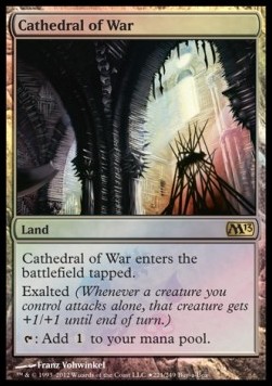 Cathedral of War - PROMO FOIL @@@@