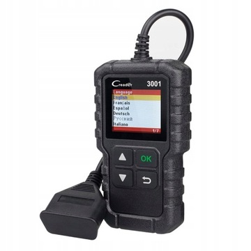 CR-3001 СКАНЕР ОШИБОК ИНТЕРФЕЙСА OBD-2 СТИРАНИЕ