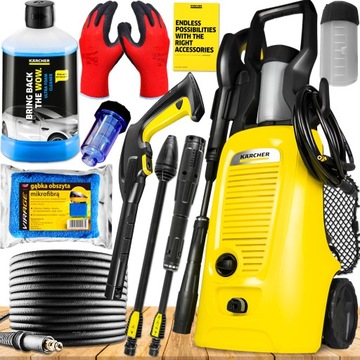 NAJMOCNIEJSZA MYJKA CIŚNIENIOWA KARCHER K4 UNIVERSAL +DODATKOWE AKCESORIA