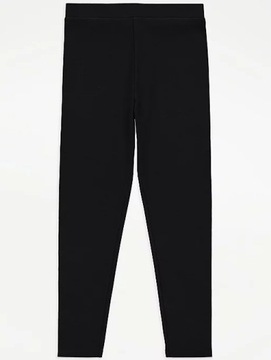 George legginsy dziewczęce czarne r 110/116