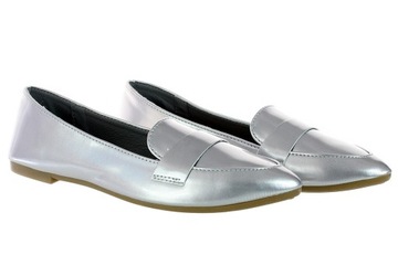 BALERINY MOKASYNY LAKIERKI ELEGANCKIE BUTY DAMSKIE 6359 roz. 39