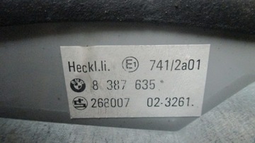 BMW E38 FACELIFT 01R SVĚTLO LEVÝ ZADNÍ 8387635 26800702
