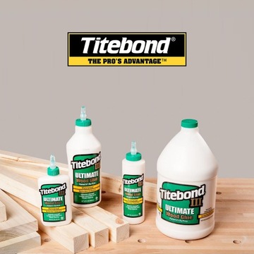 Titebond III Ultimate D4 КЛЕЙ ДЛЯ ДЕРЕВА — 237 мл ВНУТРИ И СНАРУЖИ