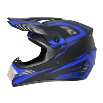 МОТОЦИКЛЬНЫЙ ШЛЕМ кросс-эндуро L 51-58 СМ + ОЧКИ + ПЕРЧАТКИ