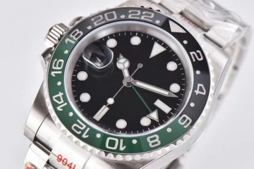3285 m126710blnr GMT Luminous Mechaniczny zegarek 41 mm