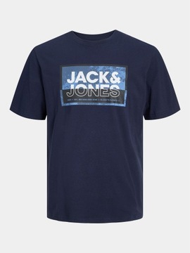 Jack&Jones T-Shirt Logan 12253442 Granatowy Standard Fit