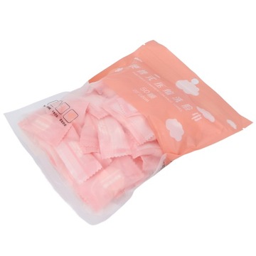 ПОРТАТИВНОЕ СЖАТОЕ ПОЛОТЕНЦЕ ДЛЯ УМЫВАНИЯ ЛИЦА ДЛЯ ПУТЕШЕСТВИЙ 50 ШТ.