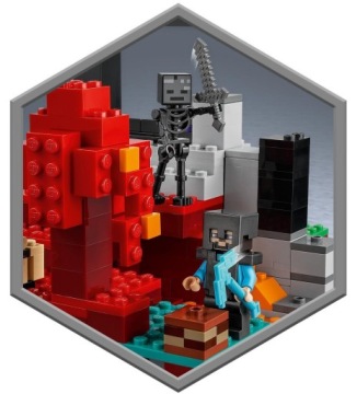 LEGO MINECRAFT Разрушенный портал 21172