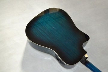 Harley Benton D-120CE TBS — инструмент для начинающих с хорошим звучанием.