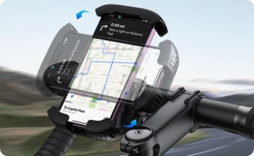 BASEUS УНИВЕРСАЛЬНЫЙ СИЛЬНЫЙ ДЕРЖАТЕЛЬ ТЕЛЕФОНА ДЛЯ ВЕЛОСИПЕДА МОТОЦИКЛА СКУТЕРА