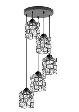 LAMPA SUFITOWA,KRYSZTAŁKI DO SALONU SPELL 200K LED