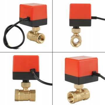 ЭЛЕКТРОМАГНИТНЫЙ КЛАПАН ШАРОВОЙ КРАН G3/4 ДВИГАТЕЛЬ DC12V