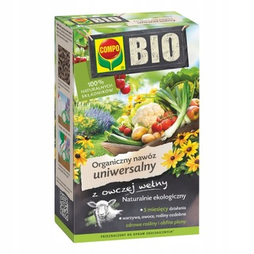 Nawóz ekologiczny uniwersalny COMPO 100% BIO EKO