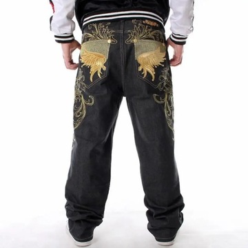 Популярные мужские мешковатые свободные кроссовки для скейтбординга с вышивкой в ​​стиле рэп, хип-хоп